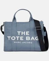 Marc Jacobs Tote The Medium aus Canvas Blau