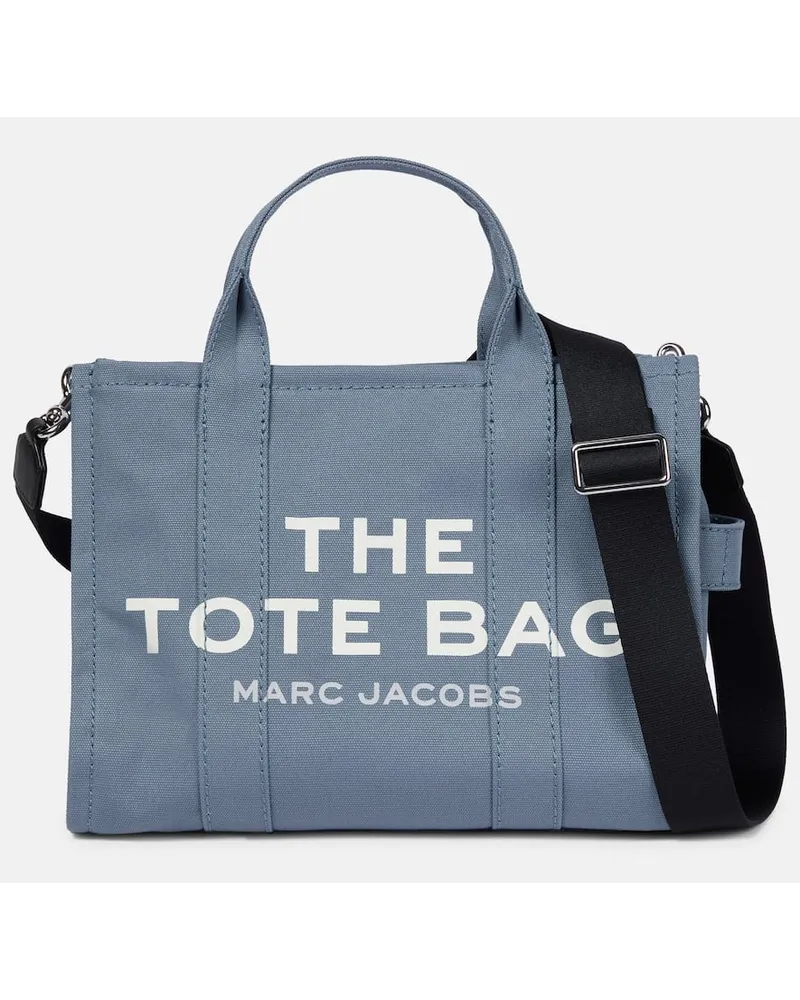 Marc Jacobs Tote The Medium aus Canvas Blau