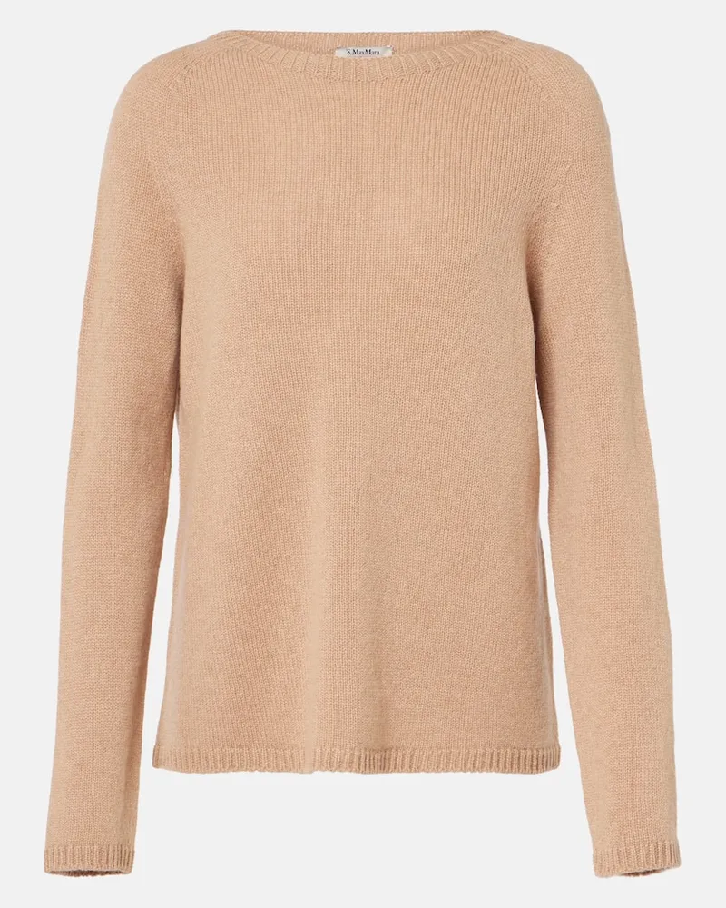 Max Mara Pullover Georg aus einem Wollgemisch Beige