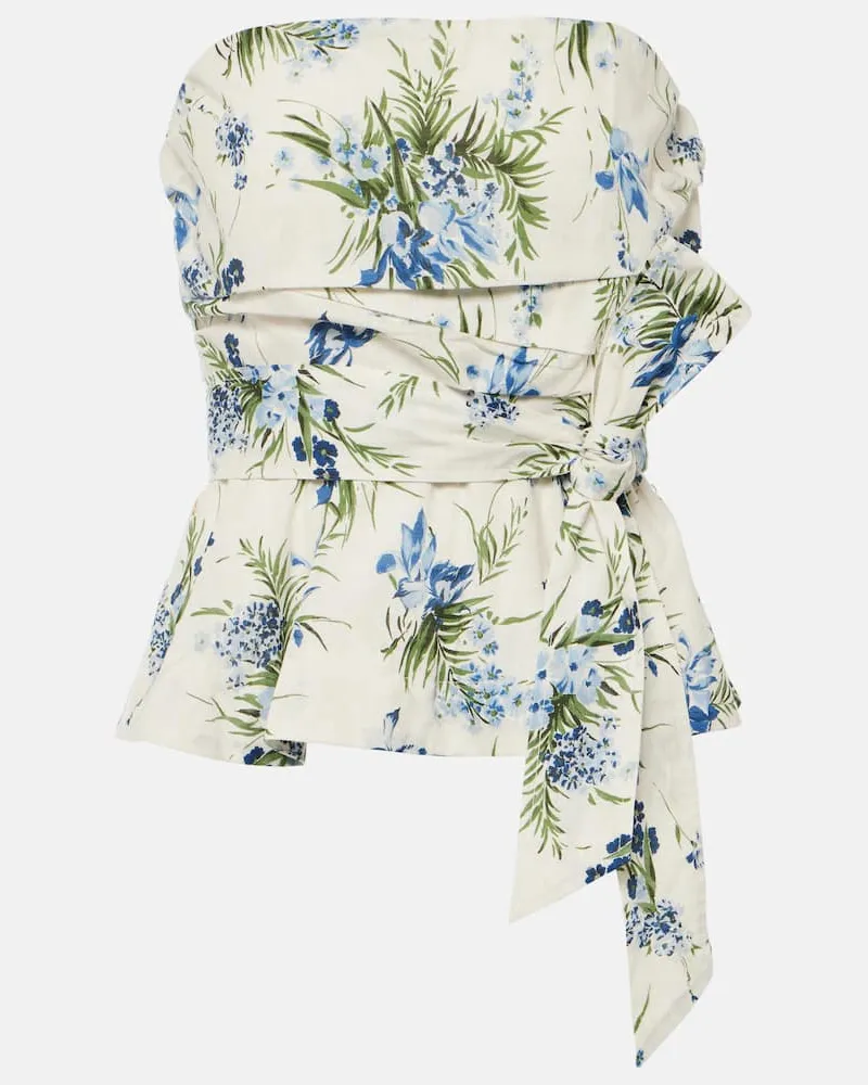 Veronica Beard Top aus Baumwolle Weiã