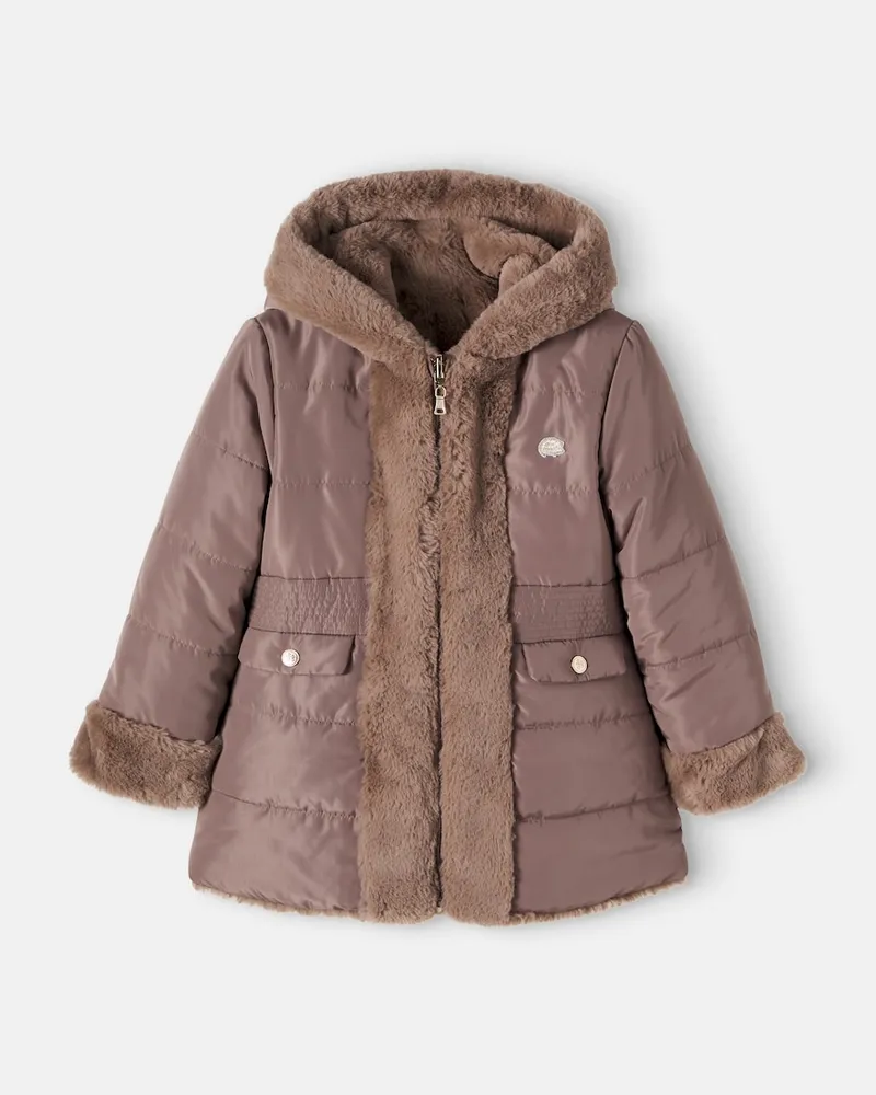 Tartine et Chocolat Wendbare Jacke Braun