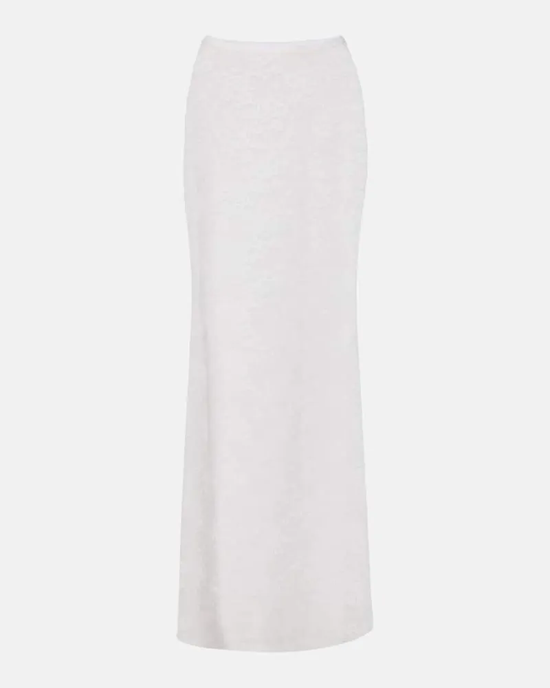 BANANHOT Maxirock Rona aus Spitze Weiß