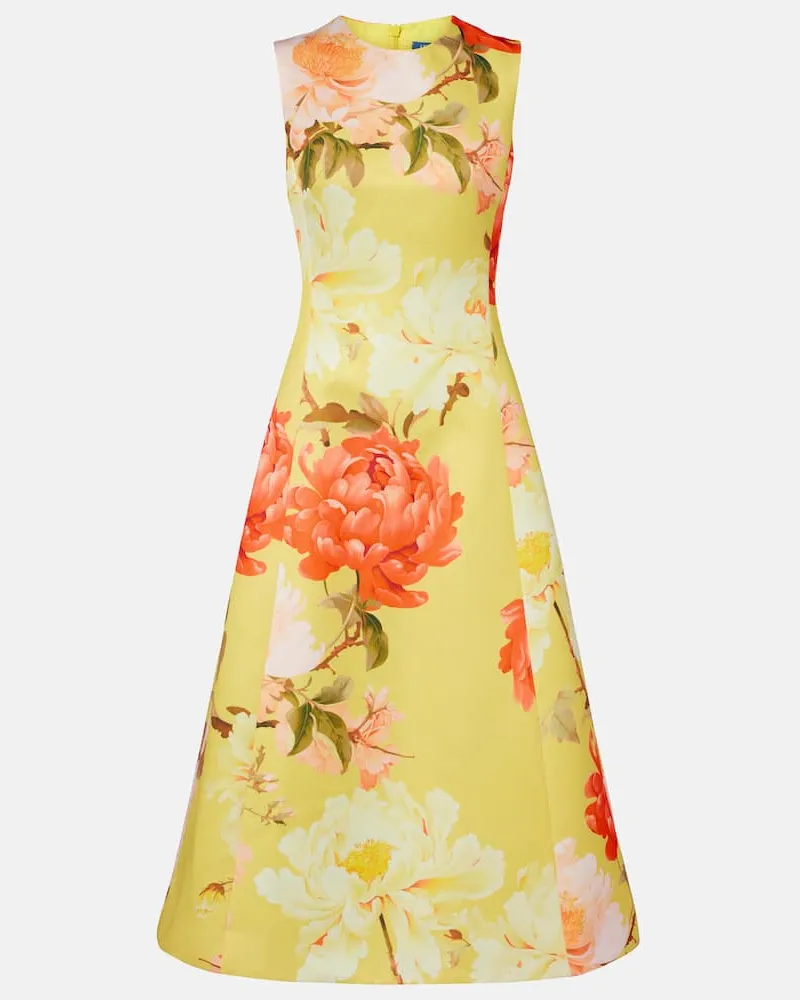 LEO LIN Midikleid Cleo Gelb