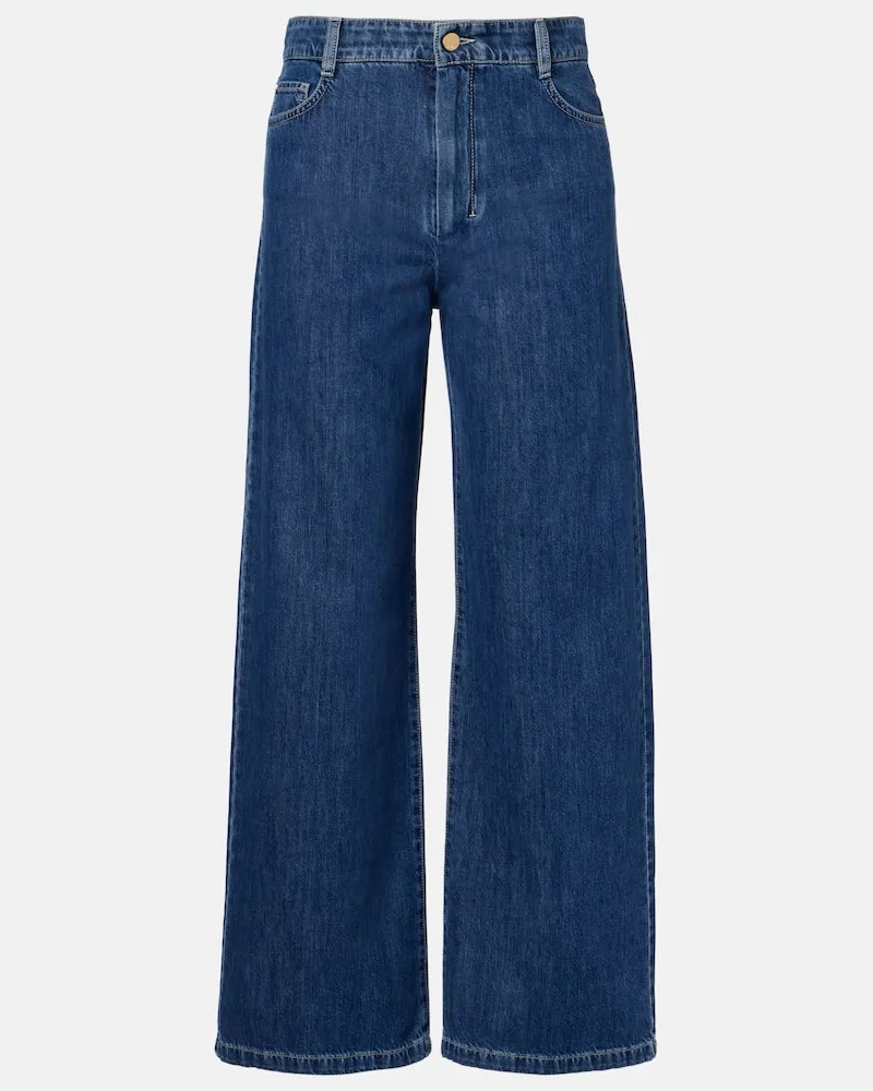 Max Mara Wide-Leg Jeans Zeus Blau