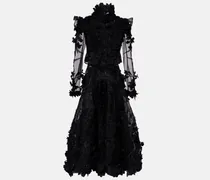 Midikleid Hypnotic aus Seidenorganza