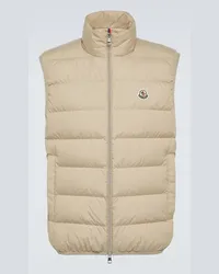 Moncler Daunenweste Contrin Beige