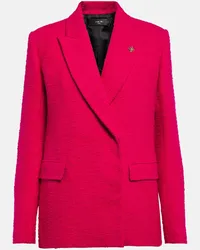 Amiri Blazer aus Boucle Pink