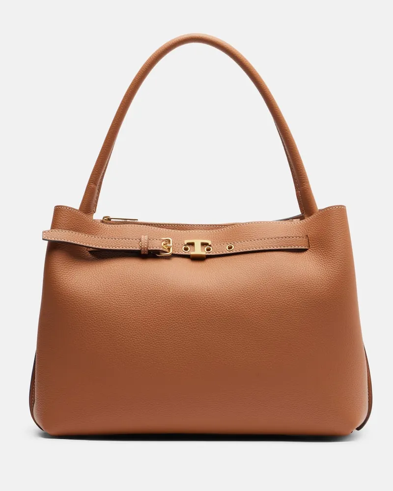 TOD'S Schultertasche T Timeless aus Leder Braun