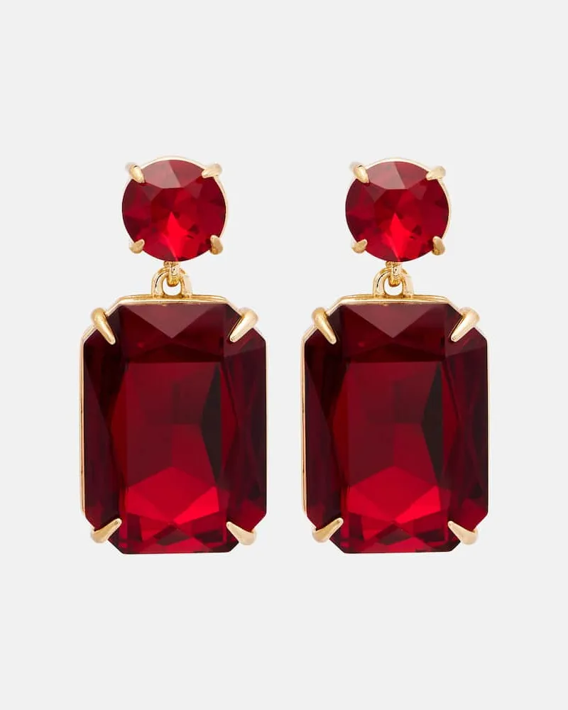 Carolina Herrera New York Ohrringe Rot