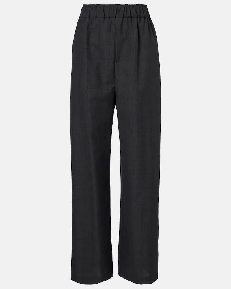 FRANKIE Shop Weite Hose Baxter Grau