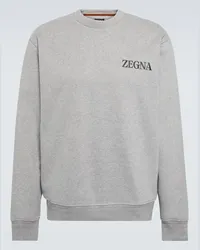 Ermenegildo Zegna UseTheExisting Sweatshirt aus Baumwolle Grau