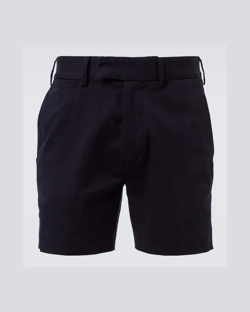 Tom Ford Shorts aus Baumwolle Blau