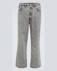 Our Legacy Wide-Leg Jeans Third Cut Grau