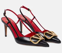 Slingback-Pumps VLogo Signature 80 aus Leder