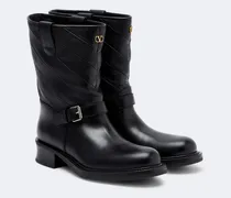 Bikerstiefel VLogo aus Leder