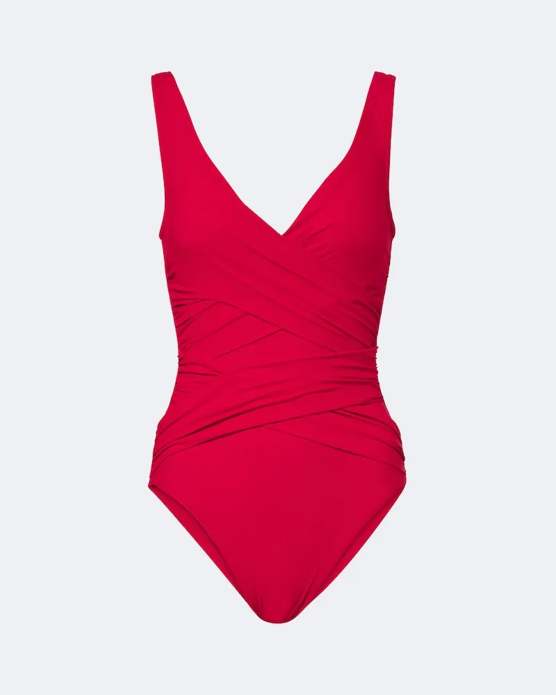 Karla Colletto Badeanzug Basics Rot
