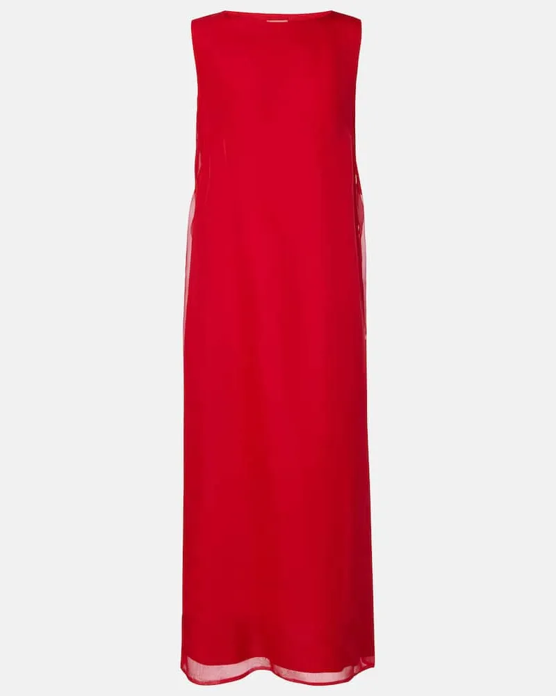 Altuzarra Robe Jools aus Seide Rot