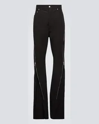 Rick Owens Hose Bolan Banana aus Baumwolle Schwarz