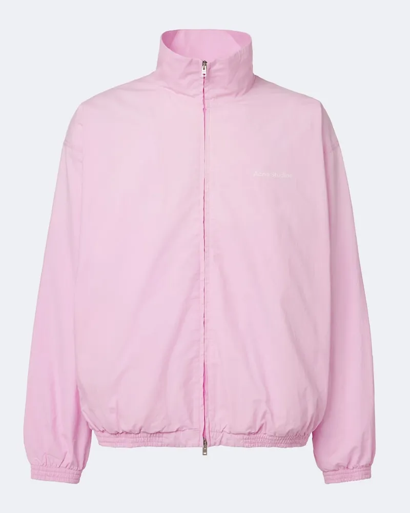Acne Studios Jacke aus Baumwollpopeline Rosa