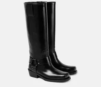 Bikerstiefel Rockstud aus Leder
