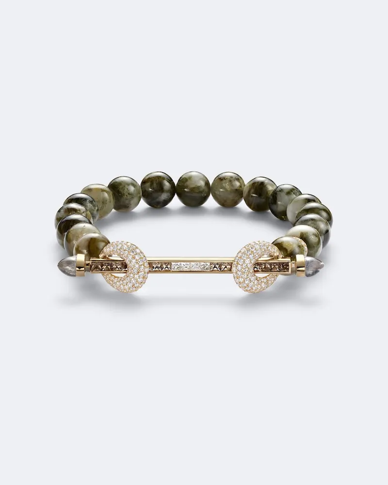 Ananya Armband Chakra aus 18kt Gelbgold mit Edelsteinen Gold