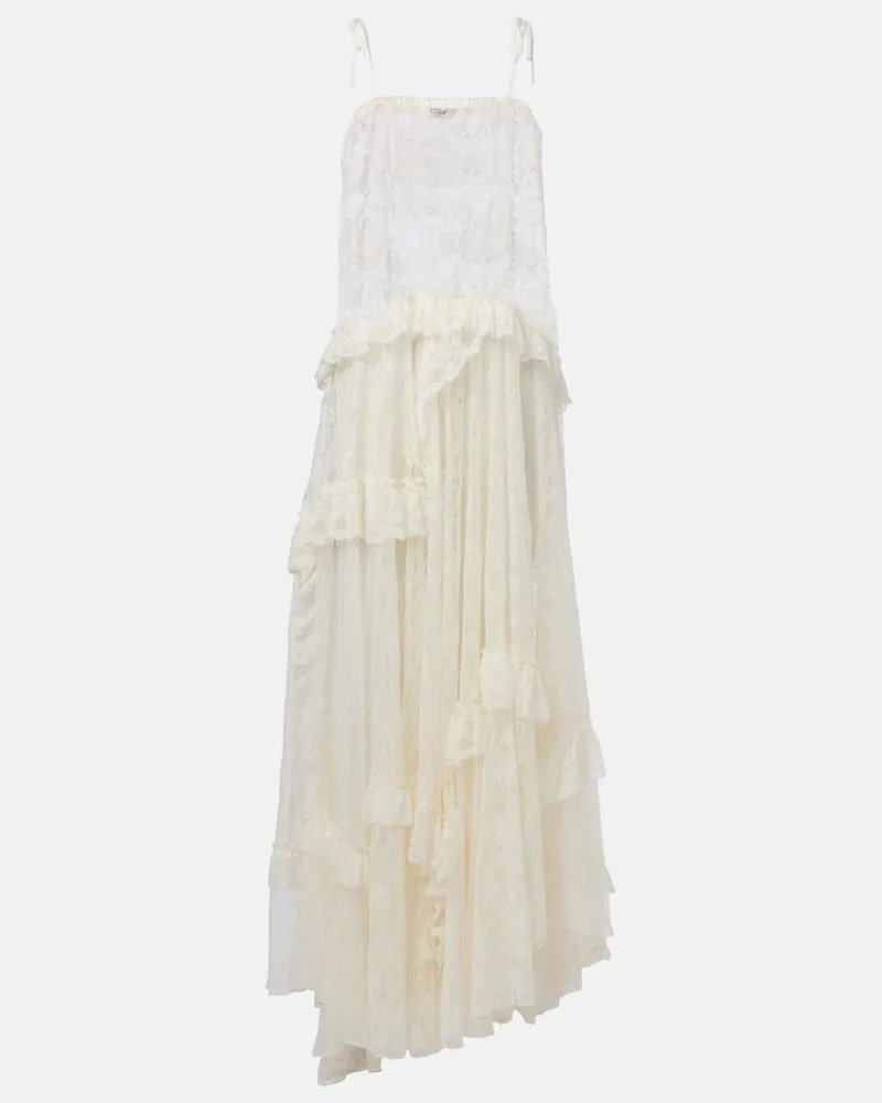 Chloé Chloé Maxikleid aus Spitze Weiß