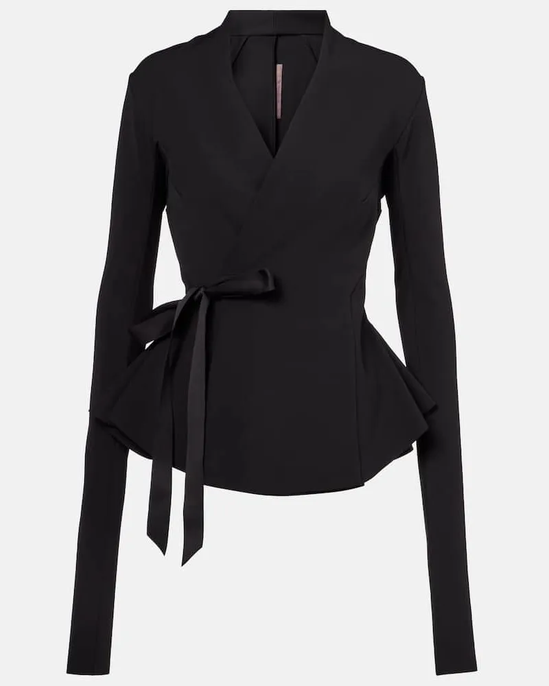 Rick Owens Lilies Jacke Hollywood Schwarz