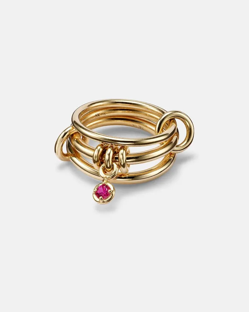 Spinelli Kilcollin Ring Piera aus 18kt Gelbgold mit Saphir Gold
