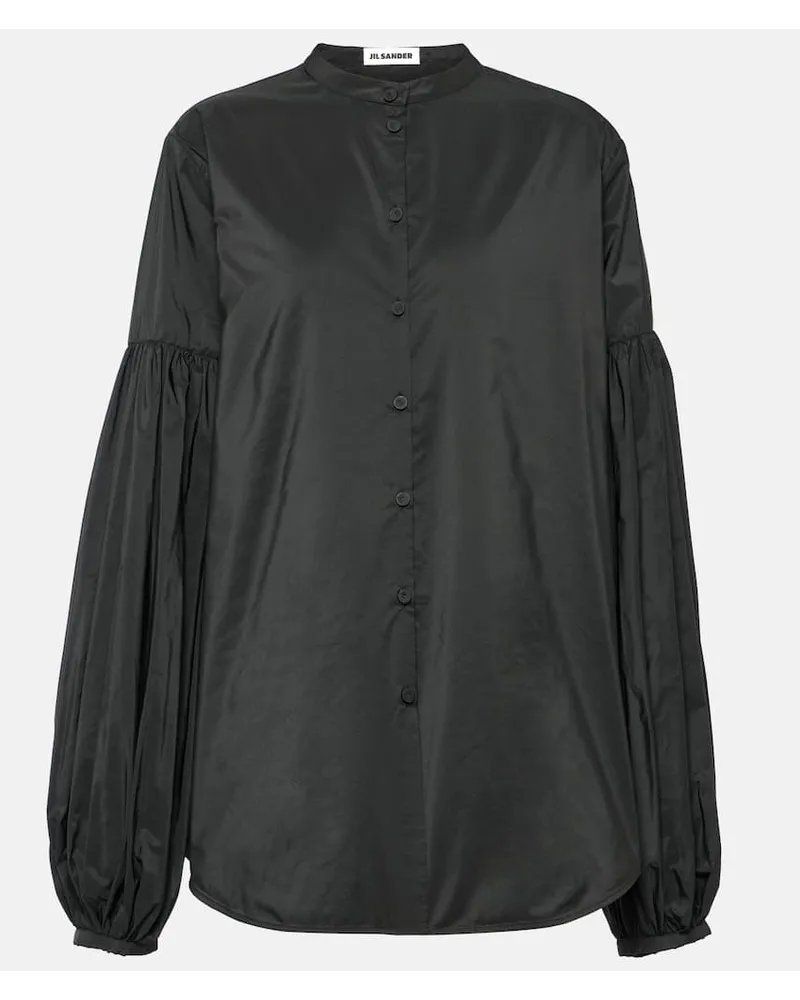 Jil Sander Bluse Schwarz
