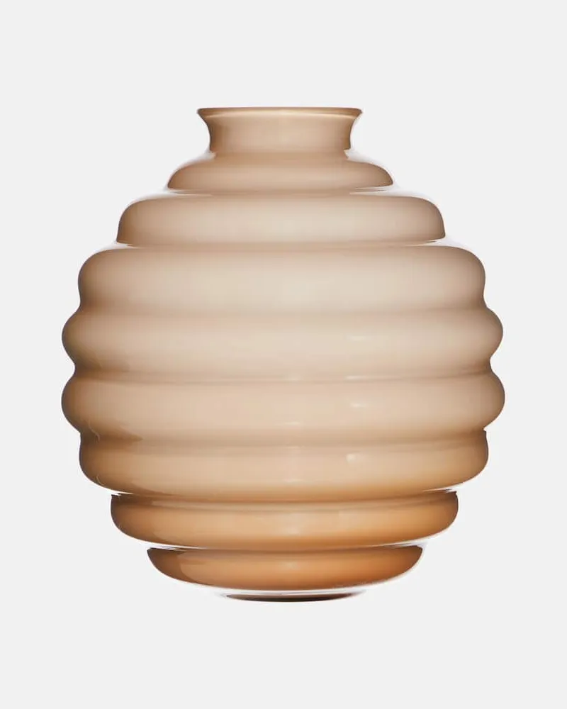 Venini Vase Deco Small by Napoleone Martinuzzi Beige