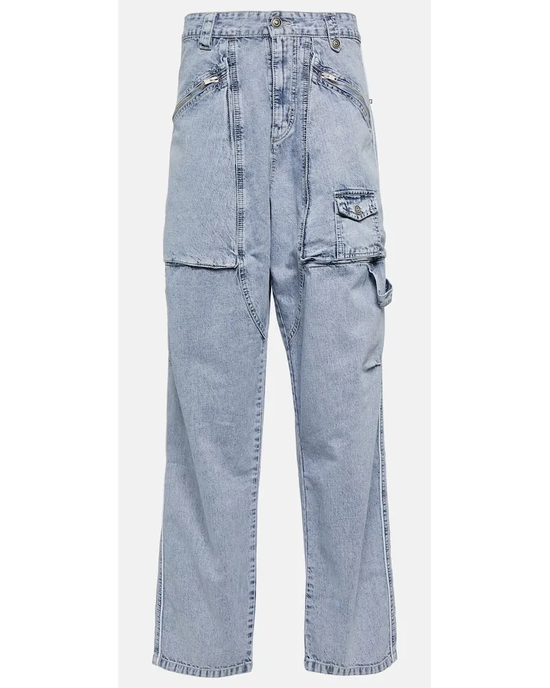 Isabel Marant Wide-Leg Jeans Paciane Lila
