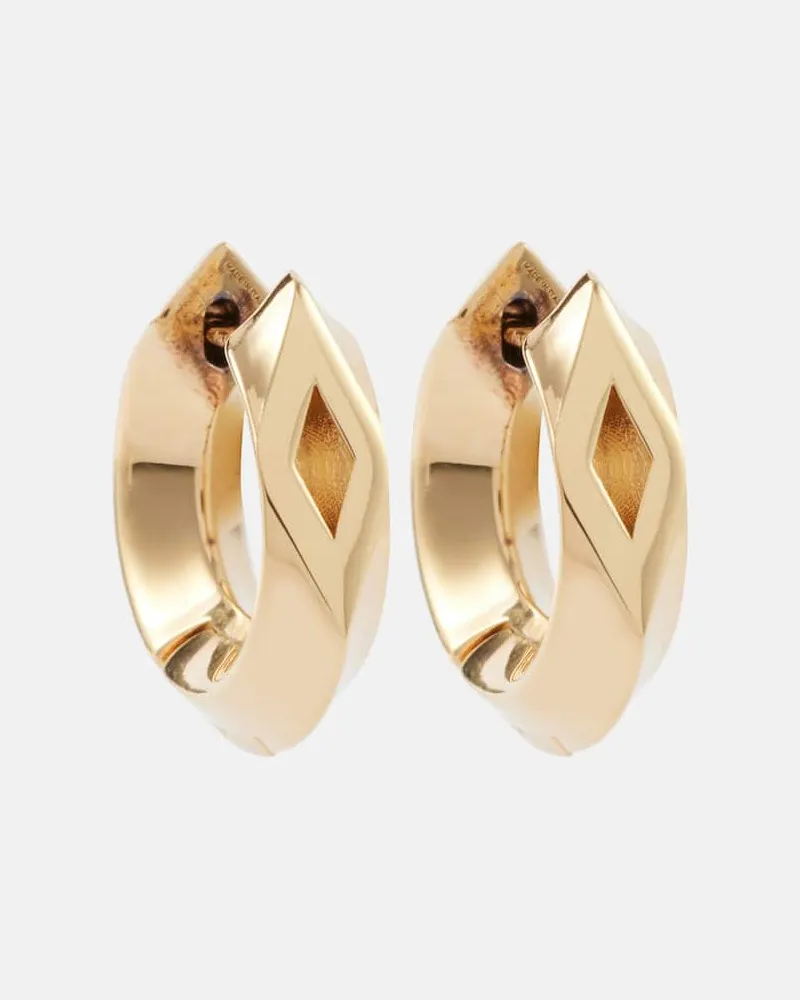 Burberry Ohrringe Hollow Small aus Sterlingsilber Gold