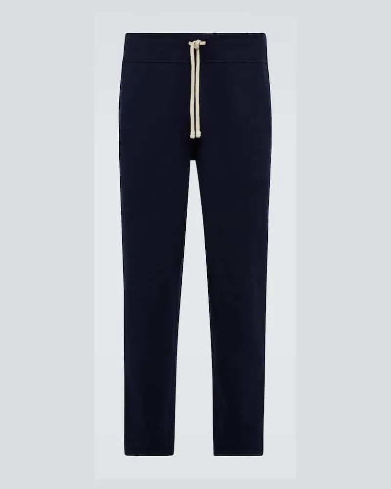 Ralph Lauren Jogginghose aus Baumwoll-Fleece Blau