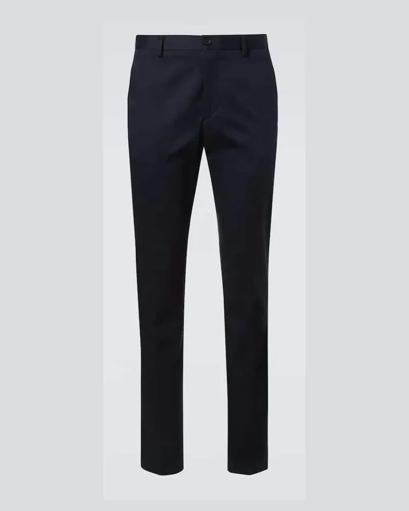 Etro Chinohose aus Baumwolle Blau