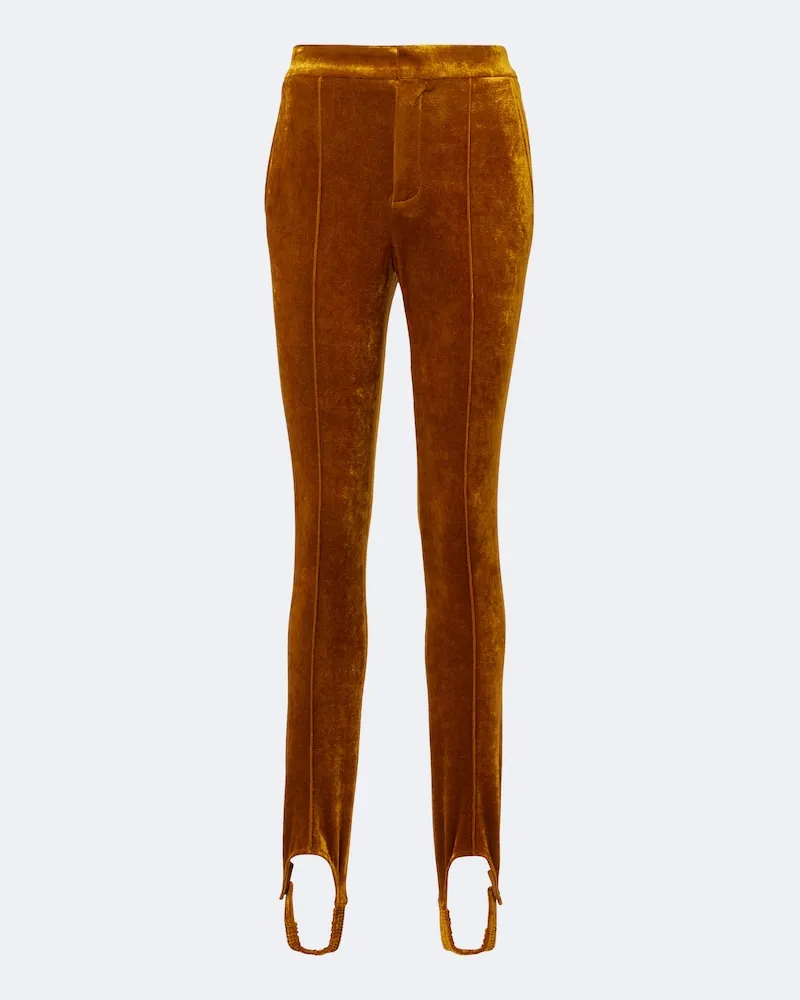 Chloé Chloé Steghose aus Samt Orange