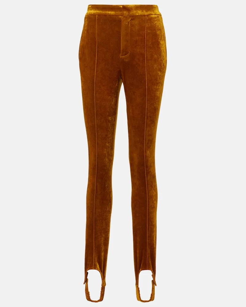 Chloé Chloé Steghose aus Samt Orange