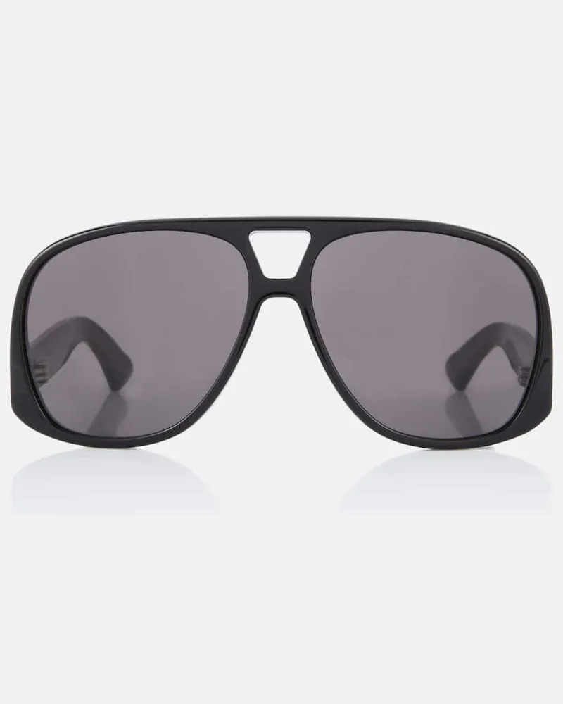 Saint Laurent Aviator-Sonnenbrille SL 652 Solace Schwarz