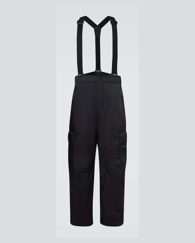 Moncler Skihose aus Gabardine Blau