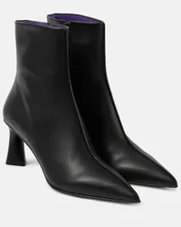 Stella McCartney Ankle Boots Elsa aus Lederimitat Schwarz