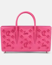 Christian Louboutin Schultertasche Paloma aus Leder Pink