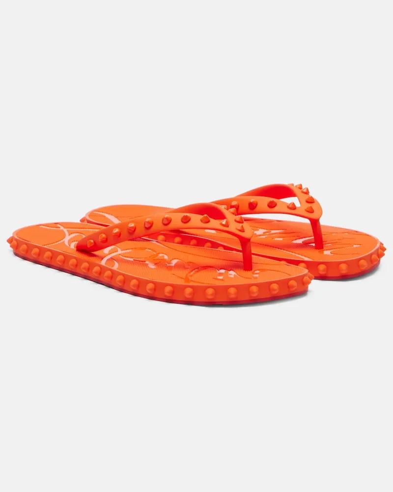 Christian Louboutin Sandalen Super Loubi Orange