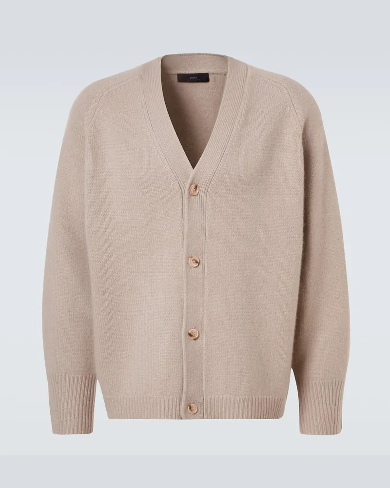 arch4 Cardigan Mr Sage aus Kaschmir Grau