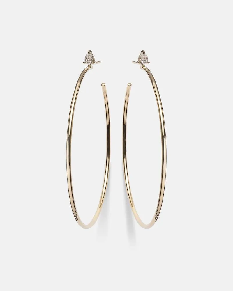 ANITA KO Ohrringe aus 18kt Gelbgold mit Diamanten Gold