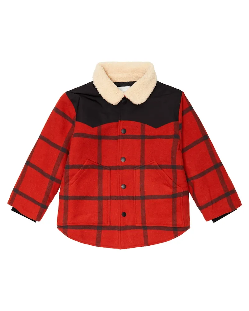 Stella McCartney Kids Jacke Rot