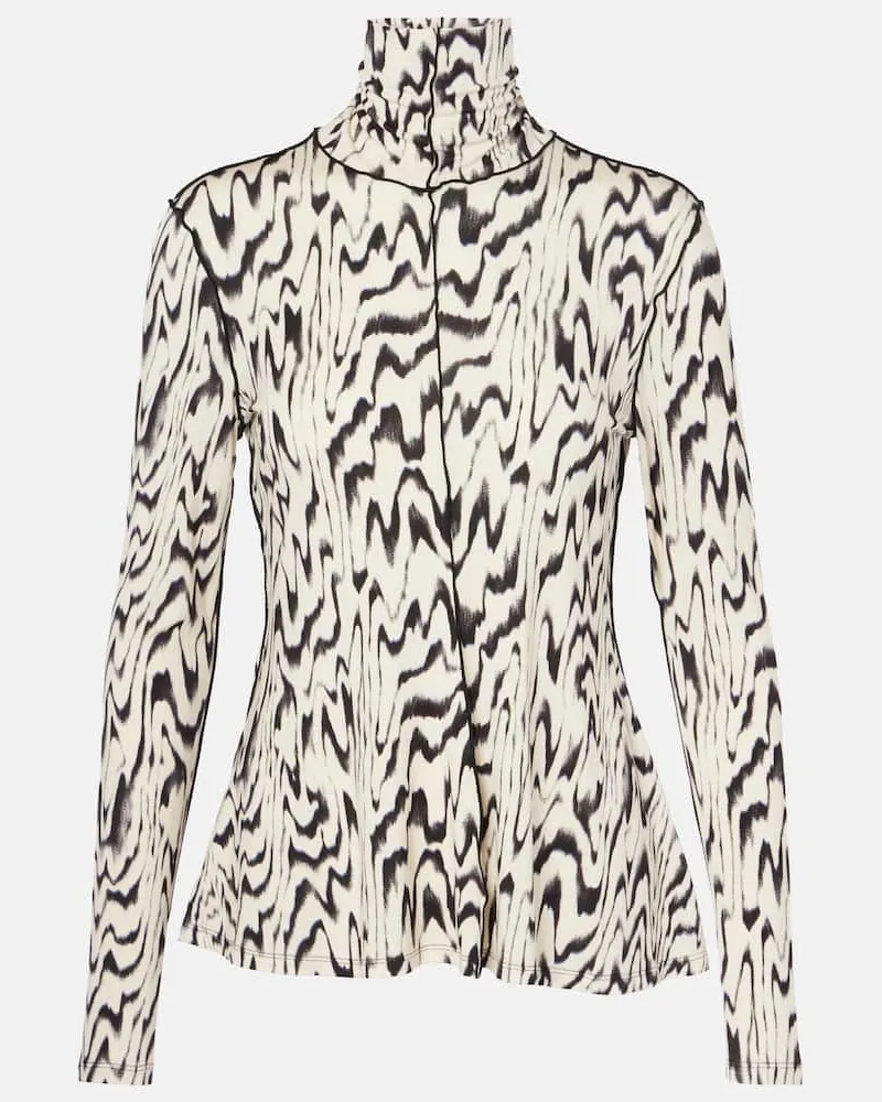 Proenza Schouler White Label Top Audrey aus Jersey Weiß
