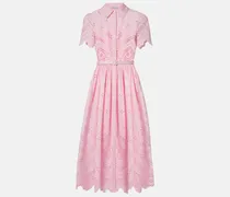 Midikleid aus Baumwolle