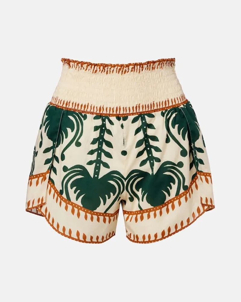 Johanna Ortiz Shorts Linka aus Baumwolle Multicolor