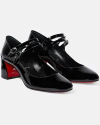 Christian Louboutin Pumps Miss Jane 55 aus Lackleder Schwarz