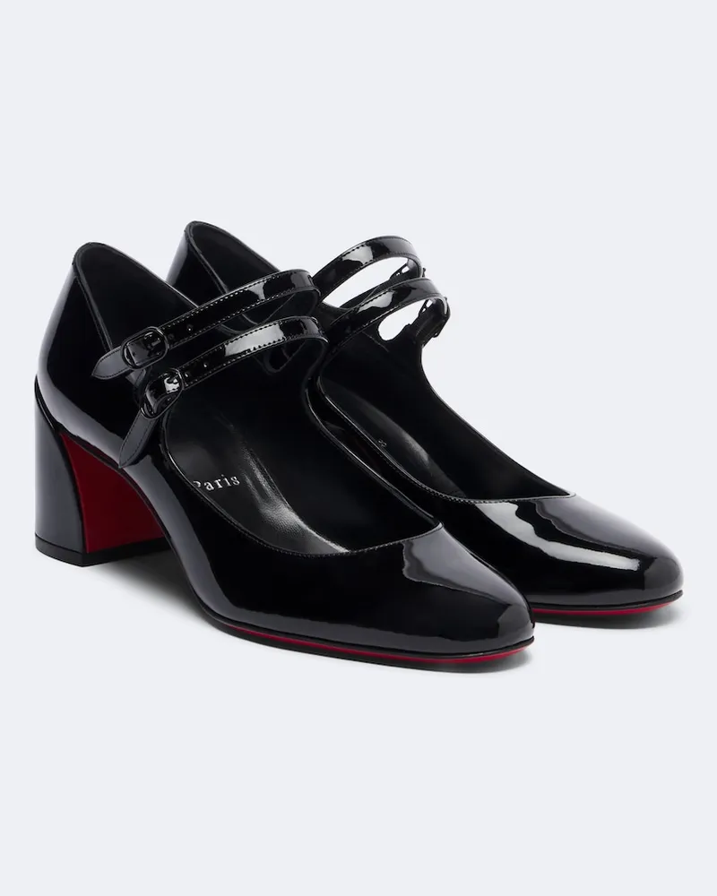 Christian Louboutin Pumps Miss Jane 55 aus Lackleder Schwarz
