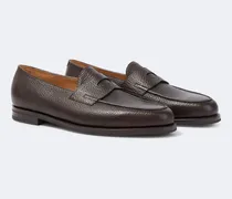 Loafers aus Leder